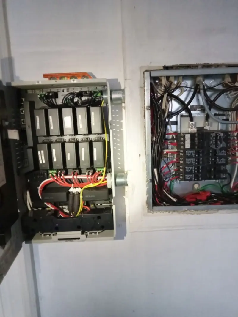 Electrical panel upgrade completed for Indoor Lighting Installation in Dunwoody